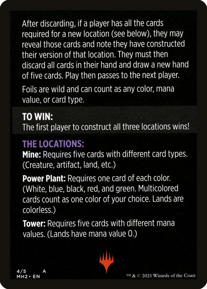Urza's Blueprints (Magic Minigame) [Modern Horizons 2 Minigame] | Odin's Place