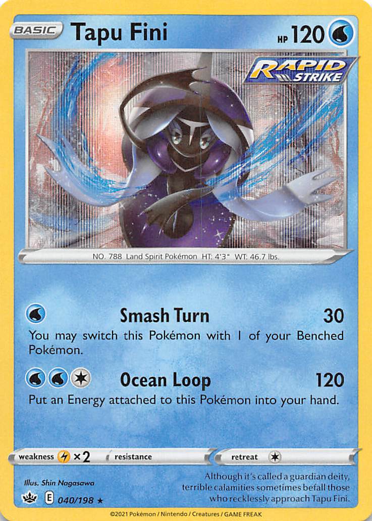 Tapu Fini (040/198) [Sword & Shield: Chilling Reign] | Odin's Place