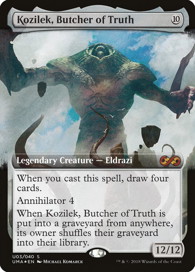 Kozilek, Butcher of Truth (Topper) [Ultimate Masters Box Topper] | Odin's Place