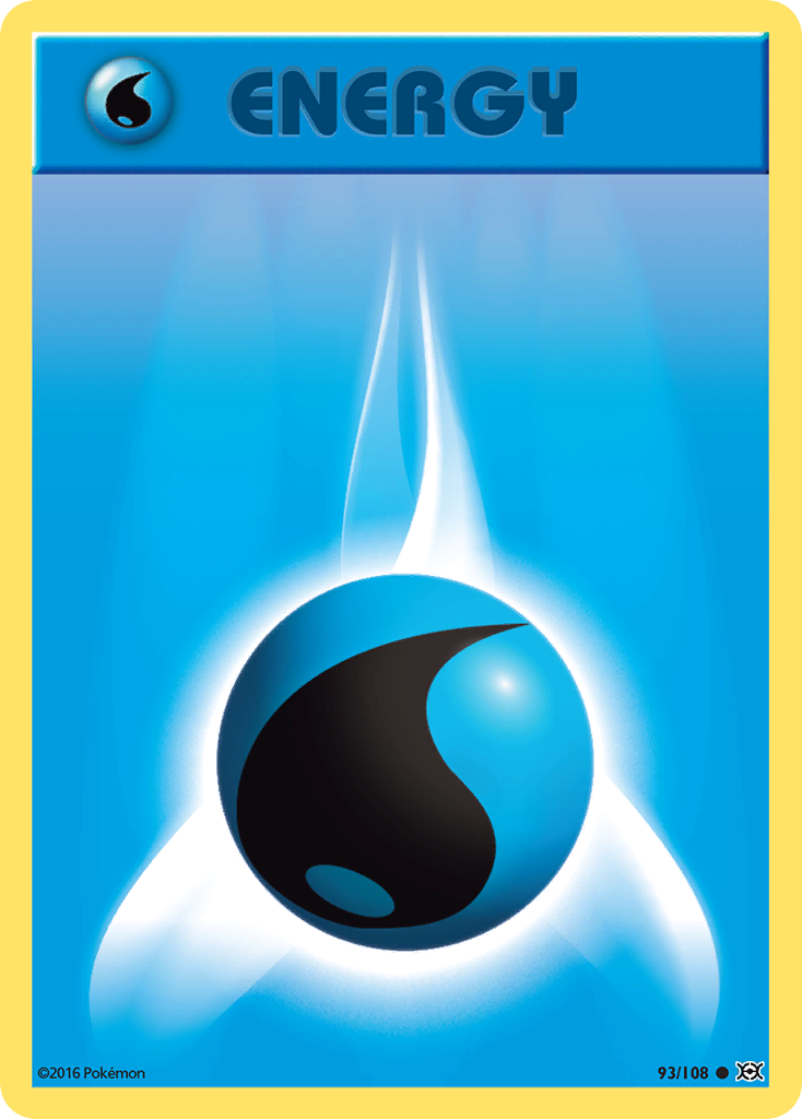 Water Energy (93/108) [XY: Evolutions] | Odin's Place