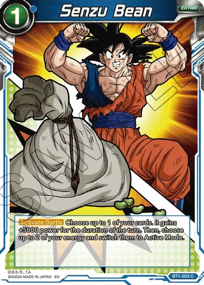 Senzu Bean (Reprint) (BT1-053) [Battle Evolution Booster] | Odin's Place