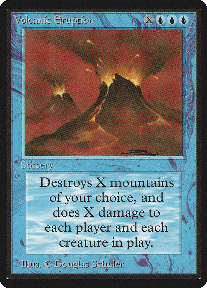 Volcanic Eruption (89) [Beta Edition] | Odin's Place