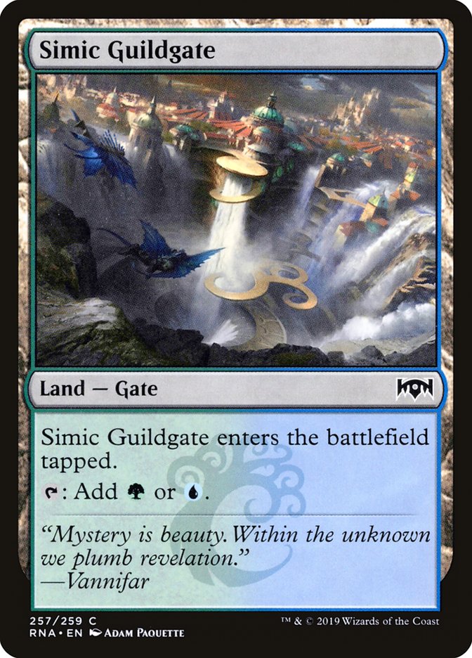 Simic Guildgate (257/259) [Ravnica Allegiance] | Odin's Place