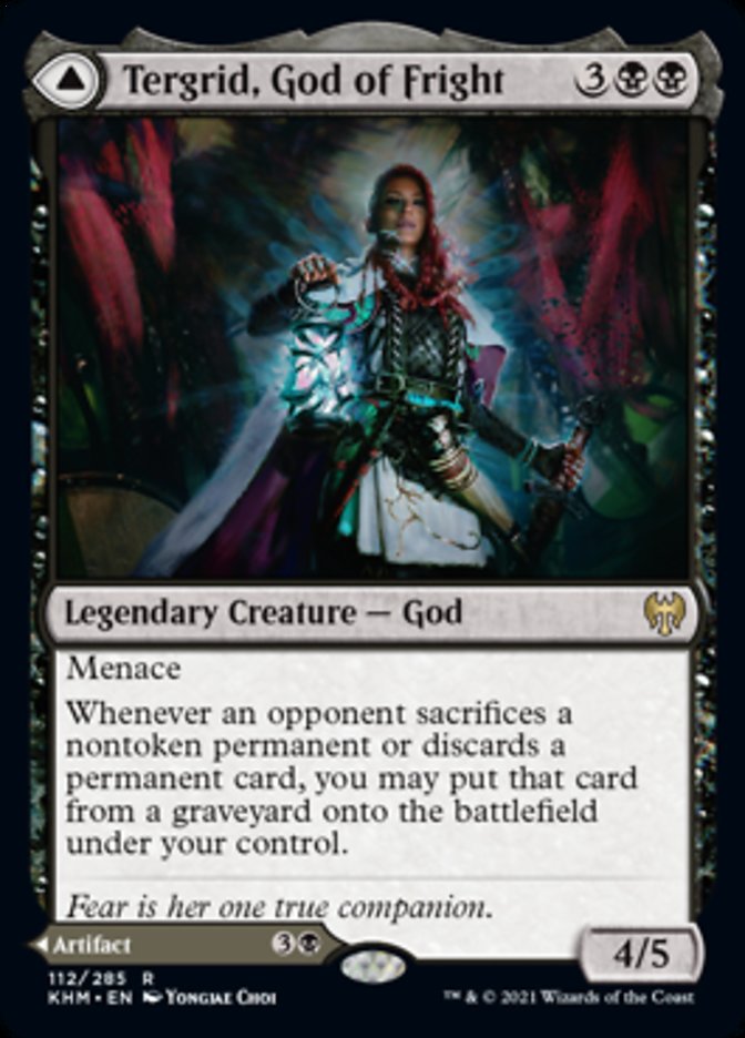 Tergrid, God of Fright // Tergrid's Lantern [Kaldheim] | Odin's Place