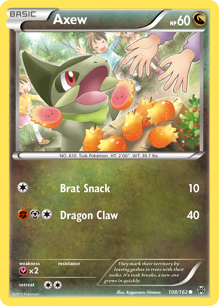 Axew (108/162) [XY: BREAKthrough] | Odin's Place