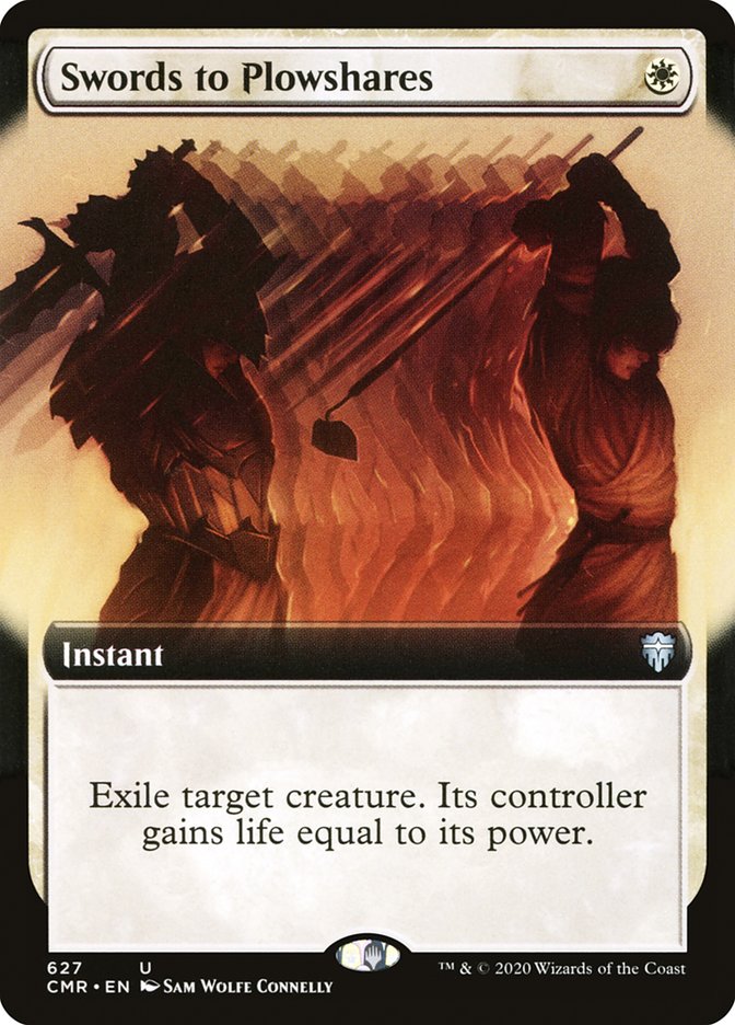 Swords to Plowshares (Extended Art) [Commander Legends] | Odin's Place