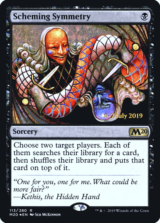 Scheming Symmetry [Core Set 2020 Prerelease Promos] | Odin's Place