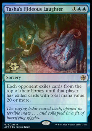 Tasha's Hideous Laughter [Dungeons & Dragons: Adventures in the Forgotten Realms Prerelease Promos] | Odin's Place