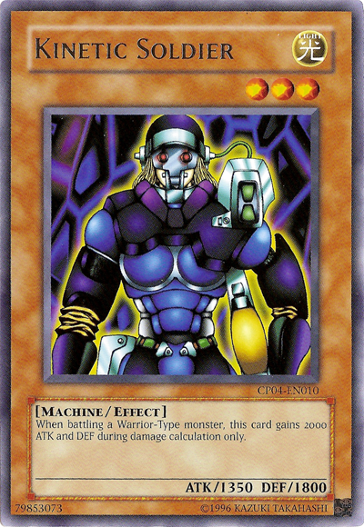 Kinetic Soldier [CP04-EN010] Rare | Odin's Place