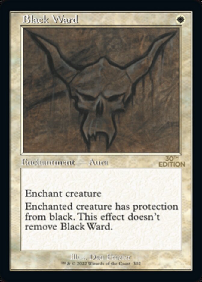 Black Ward (Retro) [30th Anniversary Edition] | Odin's Place
