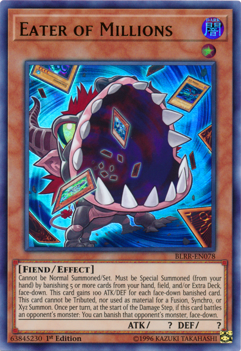 Eater of Millions [BLRR-EN078] Ultra Rare | Odin's Place