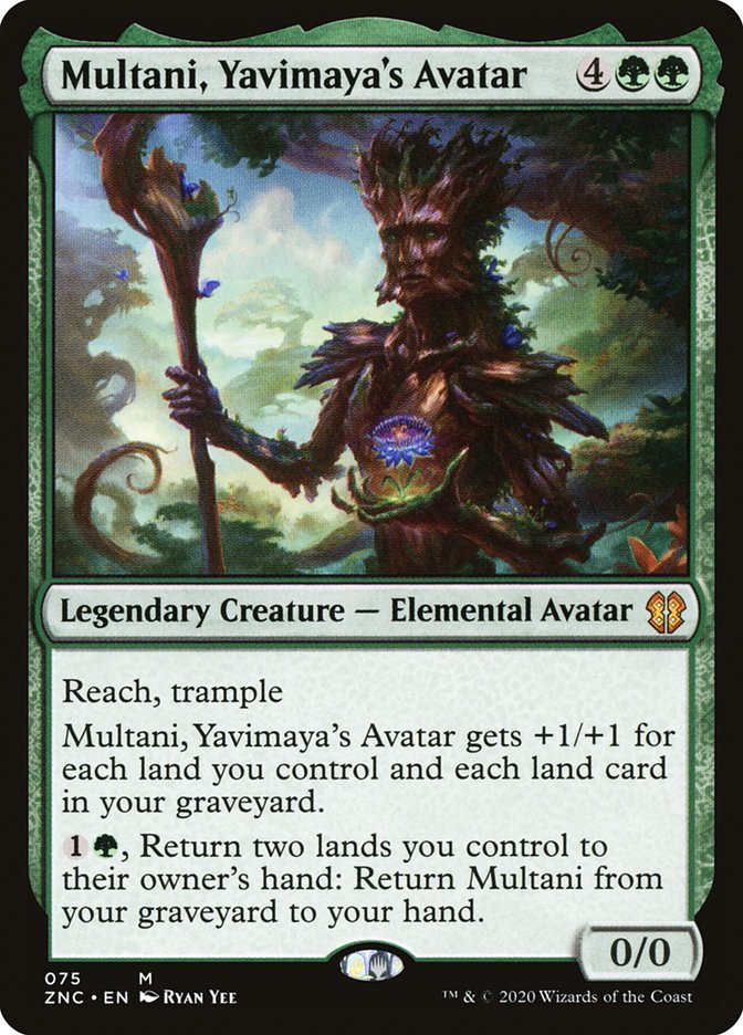Multani, Yavimaya's Avatar [Zendikar Rising Commander] | Odin's Place