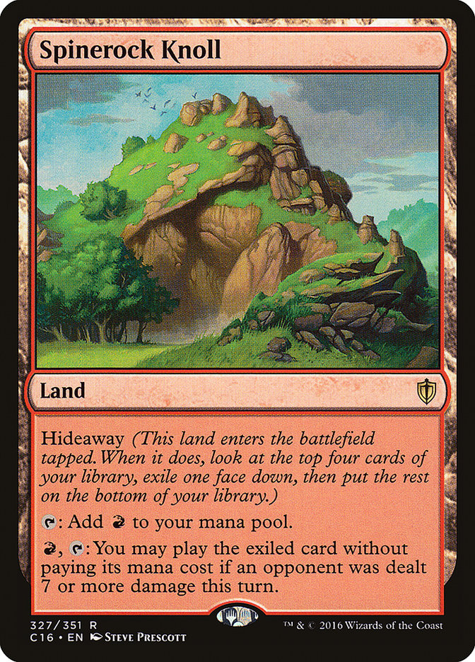 Spinerock Knoll (327) [Commander 2016] | Odin's Place
