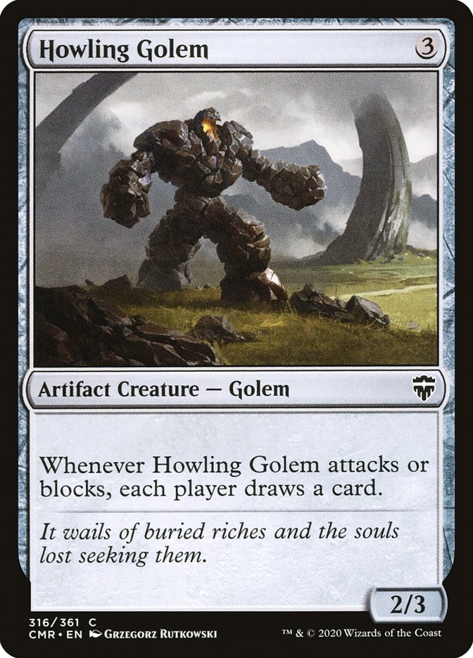 Howling Golem [Commander Legends] | Odin's Place