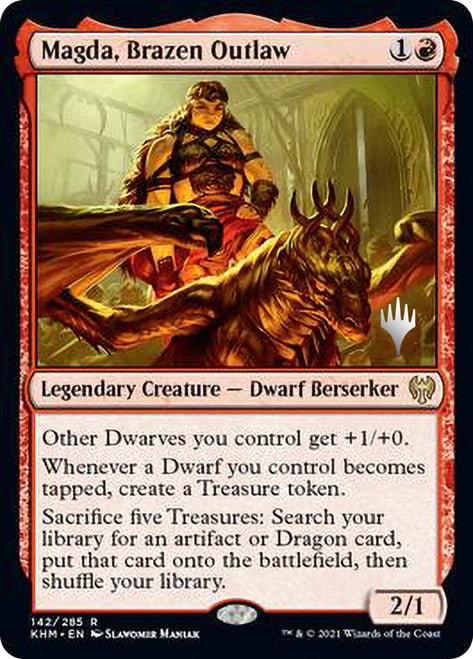 Magda, Brazen Outlaw (Promo Pack) [Kaldheim Promos] | Odin's Place