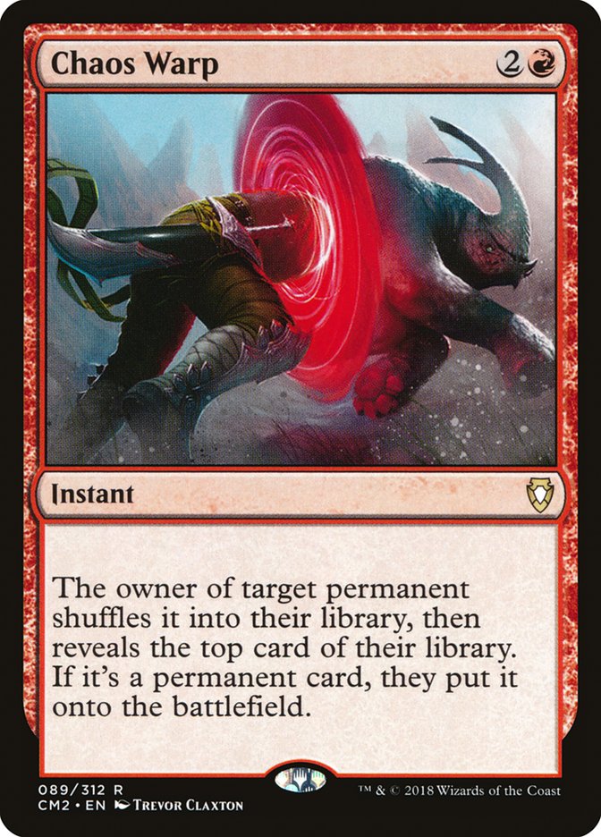 Chaos Warp (89) [Commander Anthology Volume II] | Odin's Place
