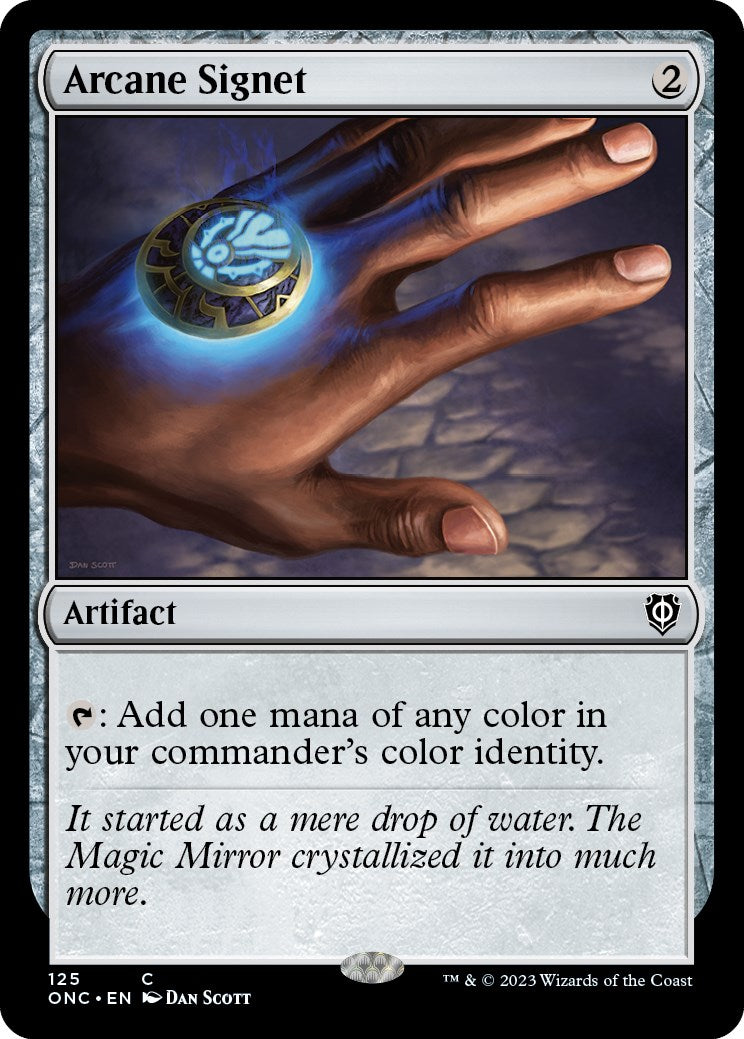 Arcane Signet [Phyrexia: All Will Be One Commander] | Odin's Place