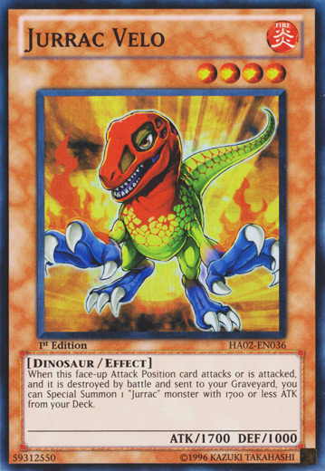 Jurrac Velo [HA02-EN036] Super Rare | Odin's Place