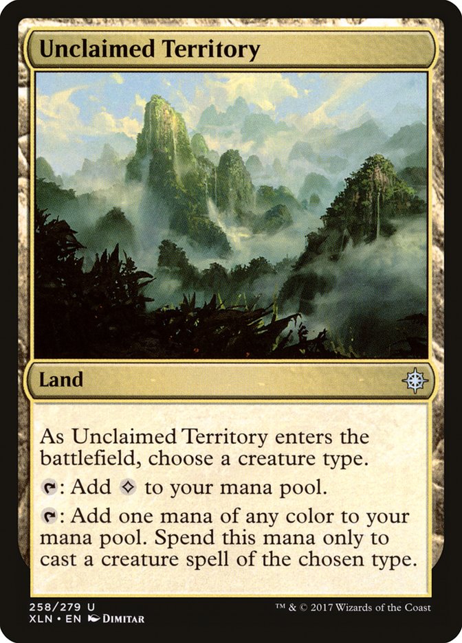 Unclaimed Territory (258) [Ixalan] | Odin's Place