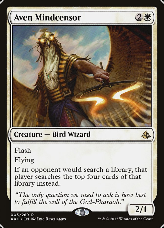 Aven Mindcensor (5) [Amonkhet] | Odin's Place