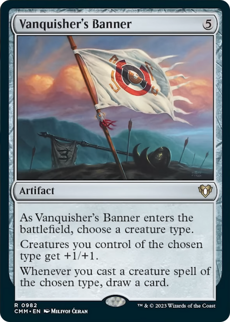 Vanquisher's Banner [Commander Masters] | Odin's Place
