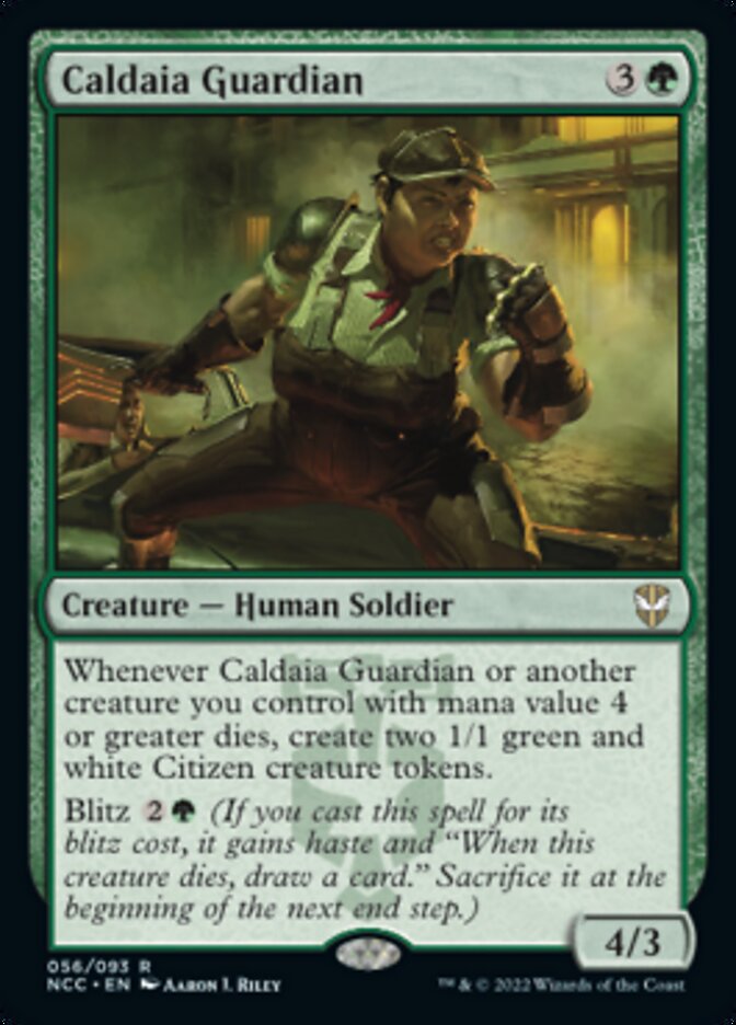 Caldaia Guardian [Streets of New Capenna Commander] | Odin's Place