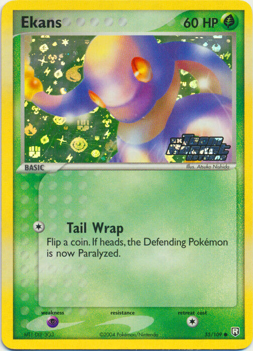 Ekans (55/109) (Stamped) [EX: Team Rocket Returns] | Odin's Place
