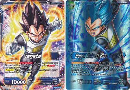 Vegeta // Super Saiyan Blue Vegeta (BT1-028) [Galactic Battle] | Odin's Place