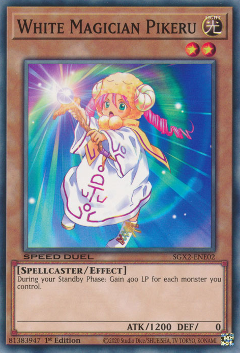 White Magician Pikeru [SGX2-ENE02] Common | Odin's Place