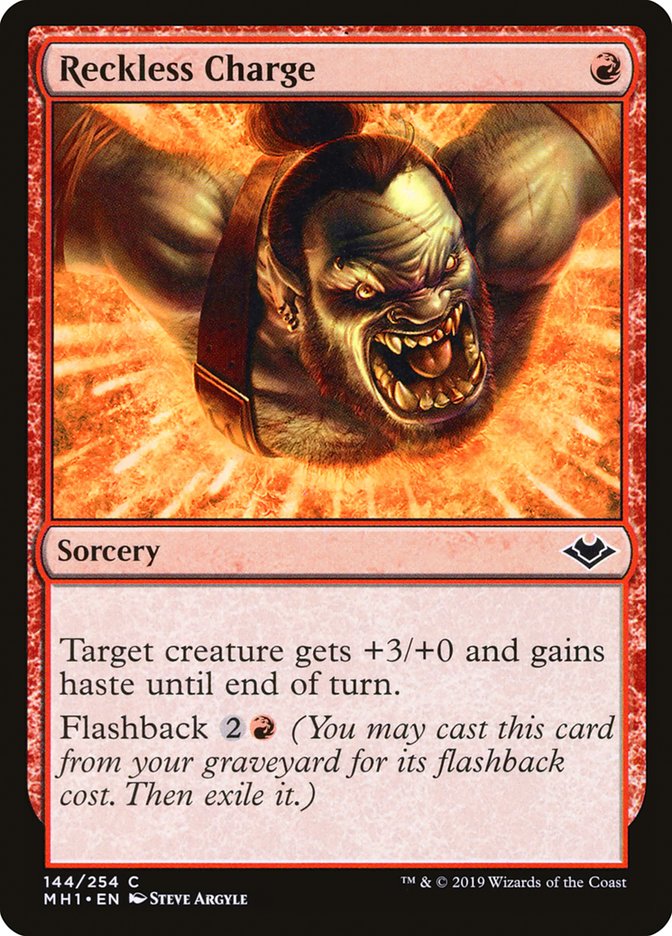 Reckless Charge (144) [Modern Horizons] | Odin's Place