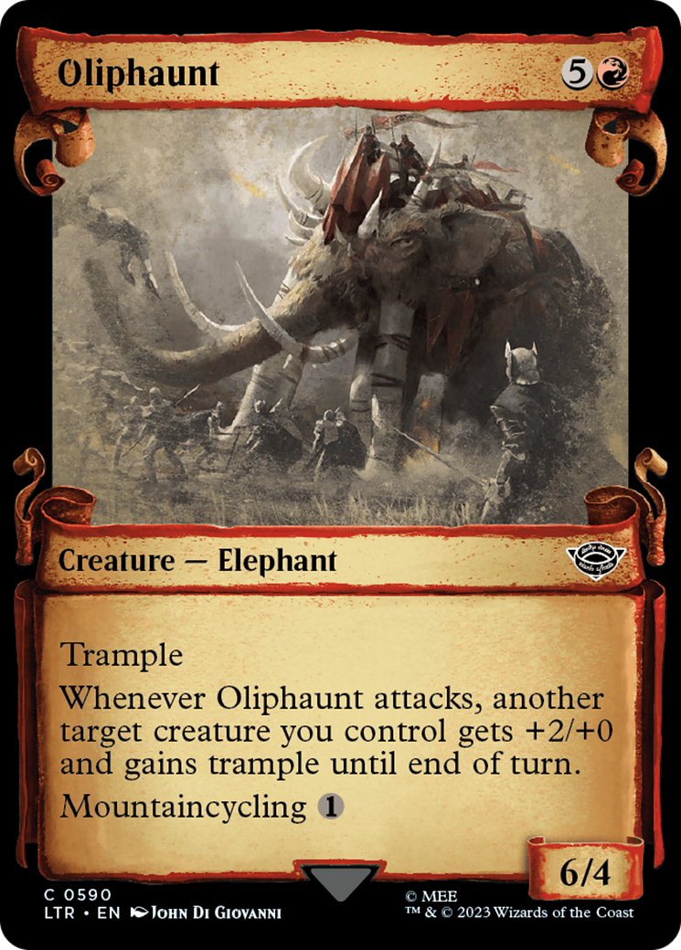 Oliphaunt [The Lord of the Rings: Tales of Middle-Earth Showcase Scrolls] | Odin's Place
