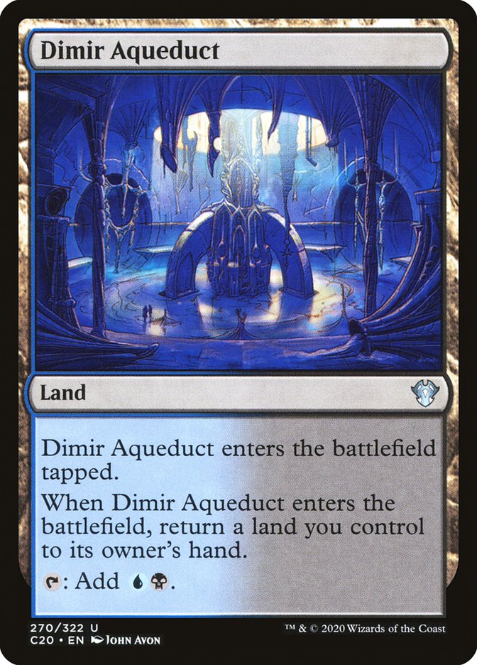 Dimir Aqueduct [Commander 2020] | Odin's Place