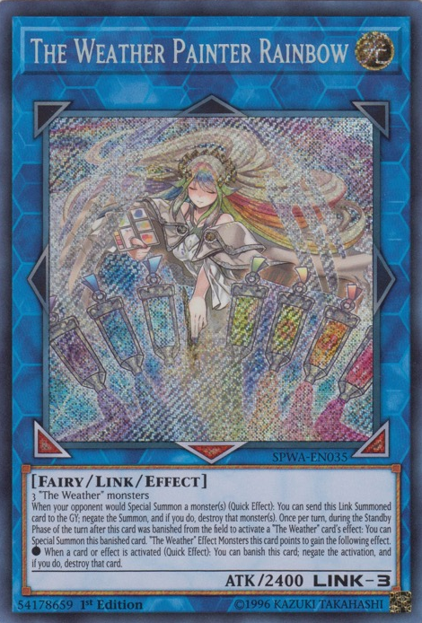 The Weather Painter Rainbow [SPWA-EN035] Secret Rare | Odin's Place