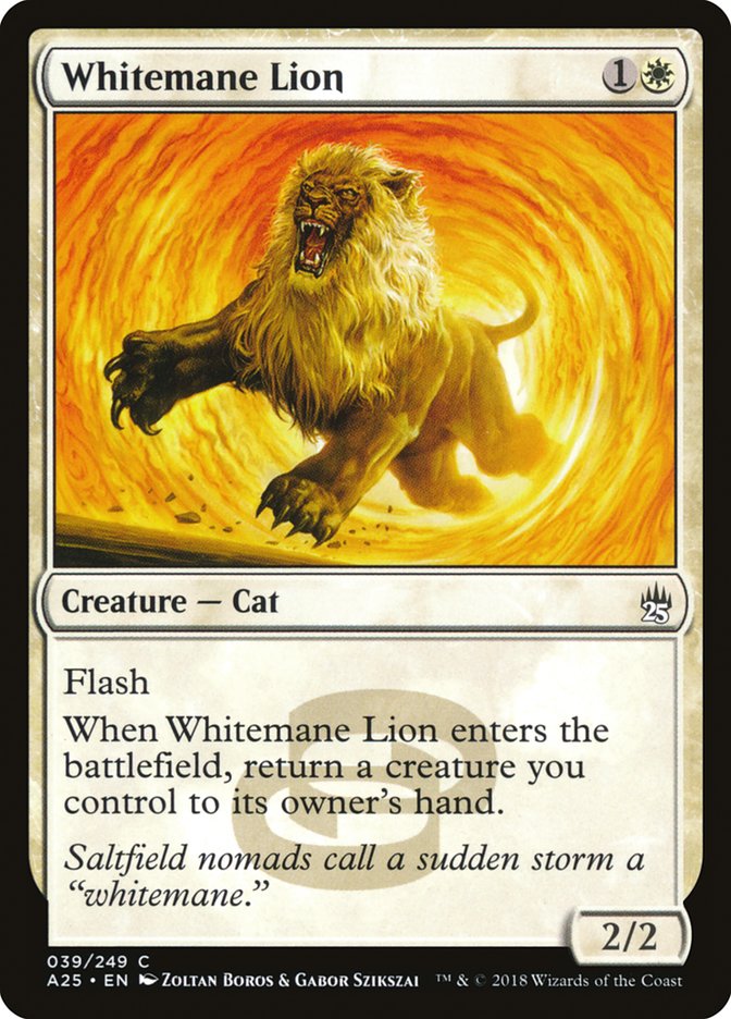 Whitemane Lion (39) [Masters 25] | Odin's Place