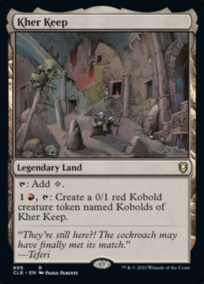 Kher Keep [Commander Legends: Battle for Baldur's Gate] | Odin's Place