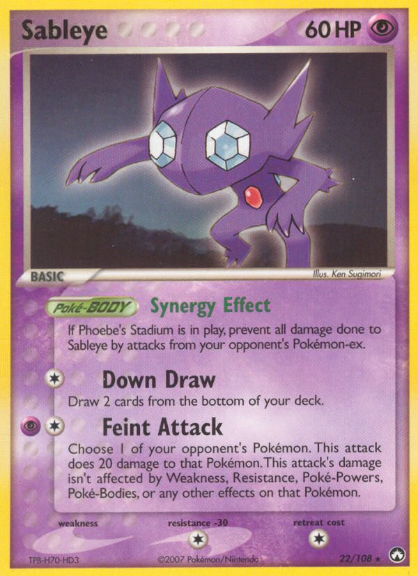 Sableye (22/108) [EX: Power Keepers] | Odin's Place