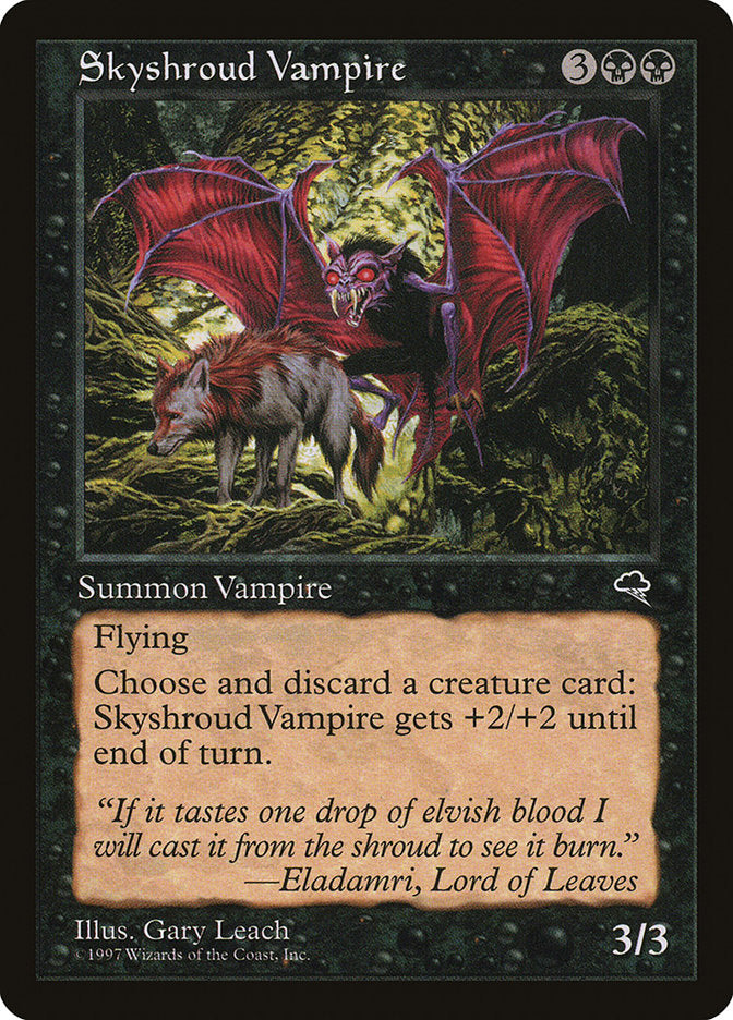 Skyshroud Vampire (157) [Tempest] | Odin's Place