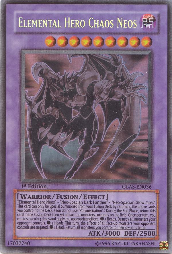 Elemental Hero Chaos Neos [GLAS-EN036] Ghost Rare | Odin's Place