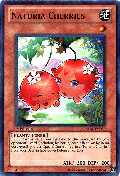 Naturia Cherries [STBL-EN030] Super Rare | Odin's Place