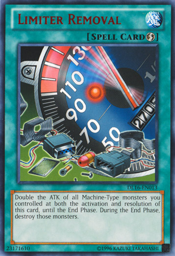 Limiter Removal (Red) [DL16-EN013] Rare | Odin's Place