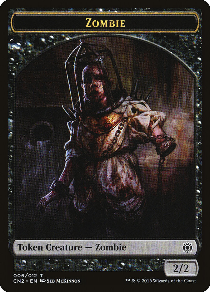 Zombie Token (6) [Conspiracy: Take the Crown Tokens] | Odin's Place