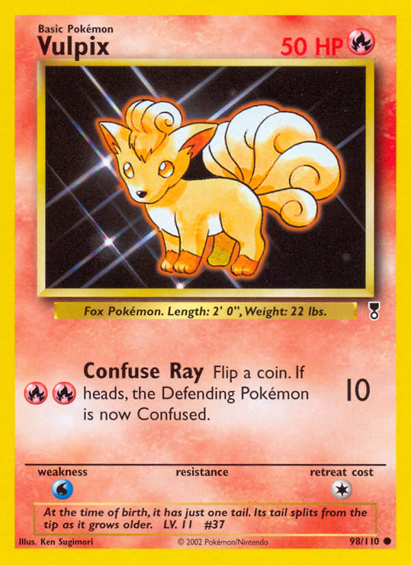 Vulpix (98/110) [Legendary Collection] | Odin's Place