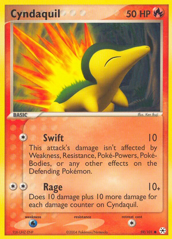 Cyndaquil (59/101) [EX: Battle Stadium] | Odin's Place