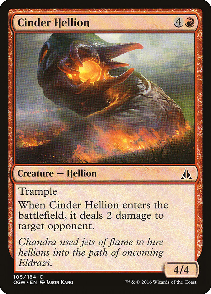 Cinder Hellion (105) [Oath of the Gatewatch] | Odin's Place