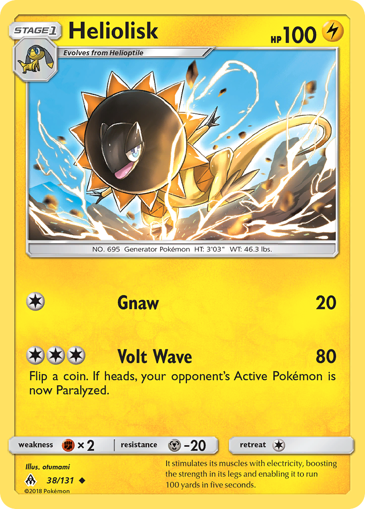 Heliolisk (38/131) [Sun & Moon: Forbidden Light] | Odin's Place