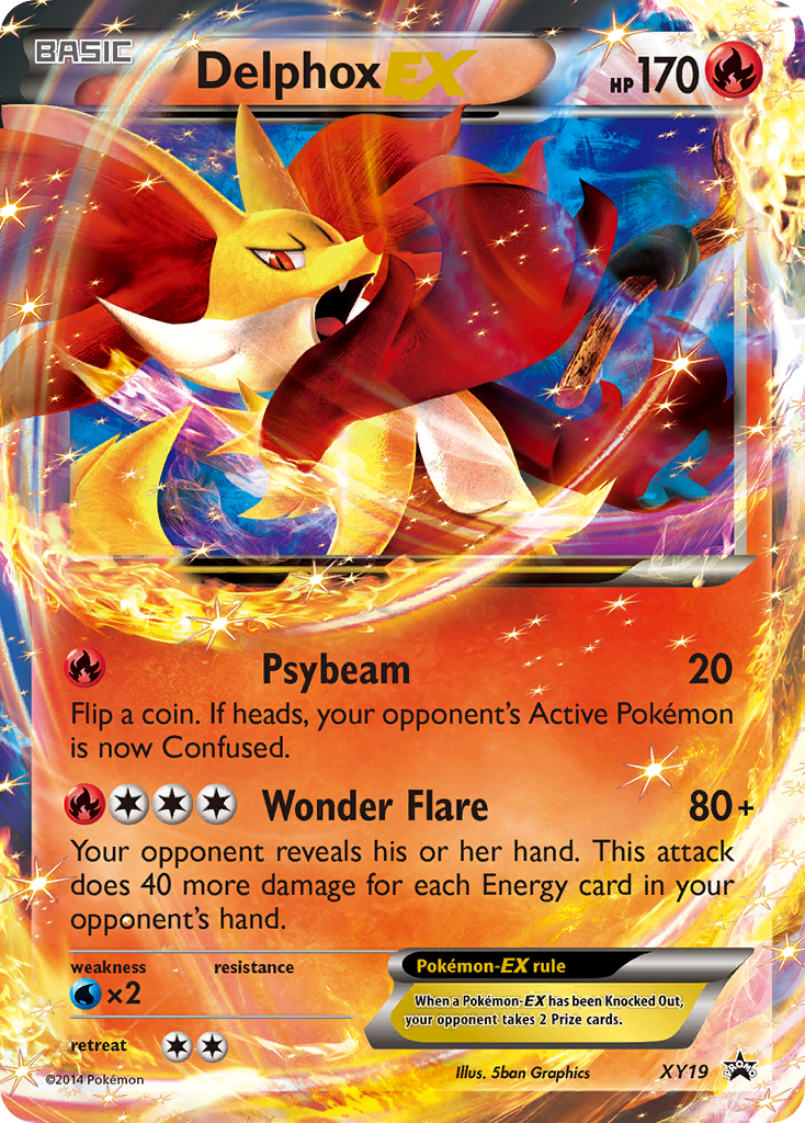 Delphox EX (XY19) [XY: Black Star Promos] | Odin's Place