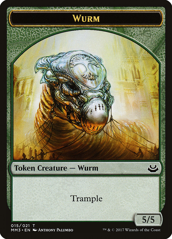 Wurm Token (15) [Modern Masters 2017 Tokens] | Odin's Place