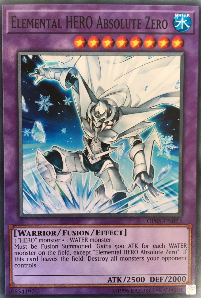 Elemental HERO Absolute Zero [OP05-EN023] Common | Odin's Place