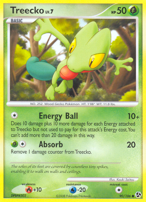 Treecko (90/106) [Diamond & Pearl: Great Encounters] | Odin's Place