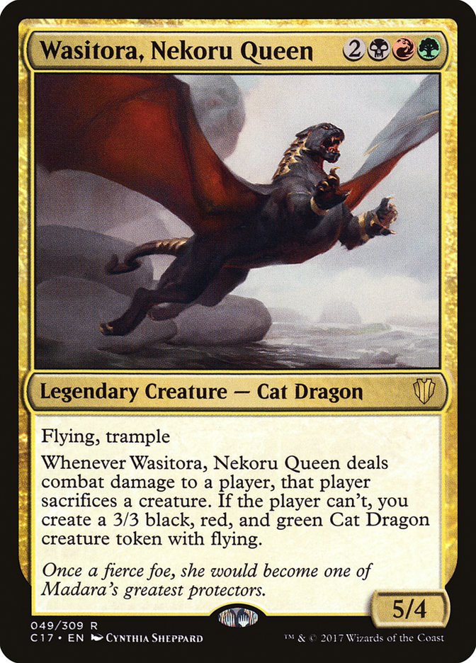 Wasitora, Nekoru Queen (49) [Commander 2017] | Odin's Place